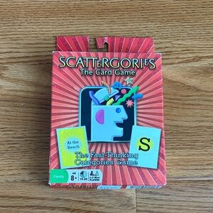 Scattergories The Card Game - Red Box
